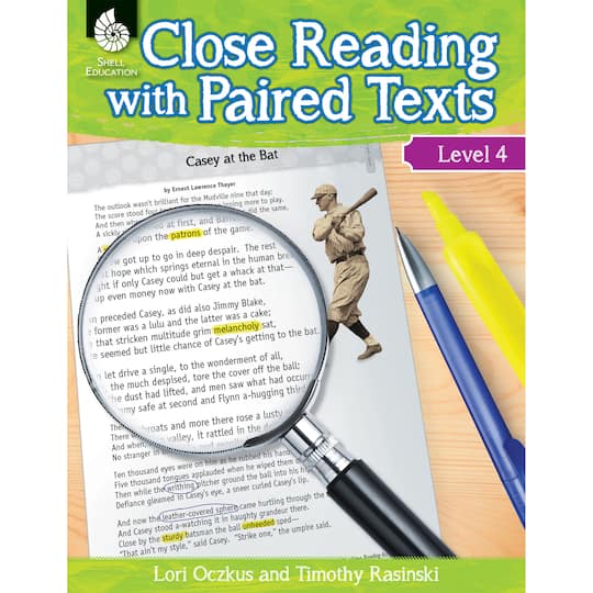 Close Reading with Paired Texts Book, Level 4 By Shell Education | Michaels®